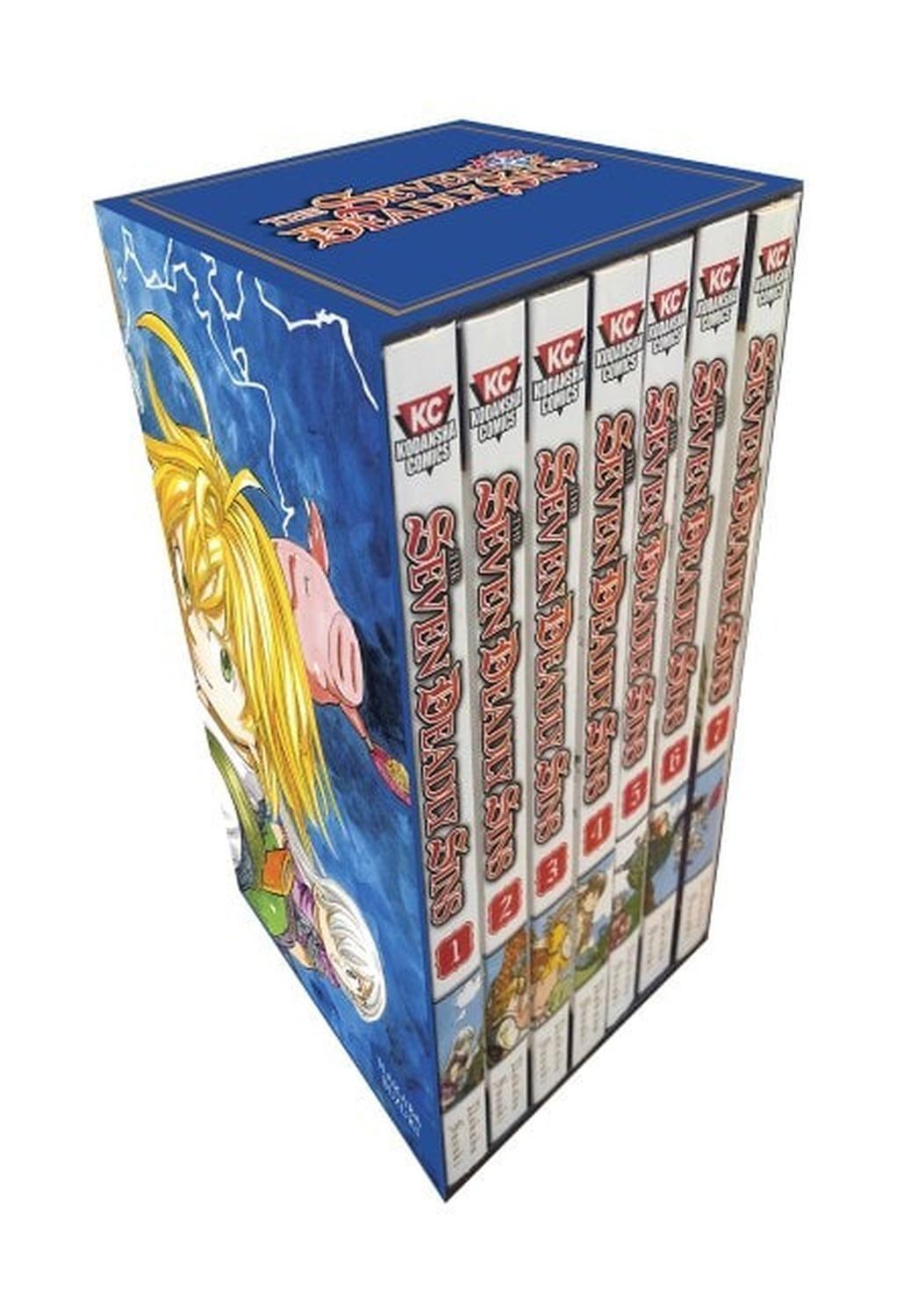 Manga The Seven Deadly Sins - Box Set 01 - Tomos 01 Al 07 [Box Set] (En Inglés) - USA-0