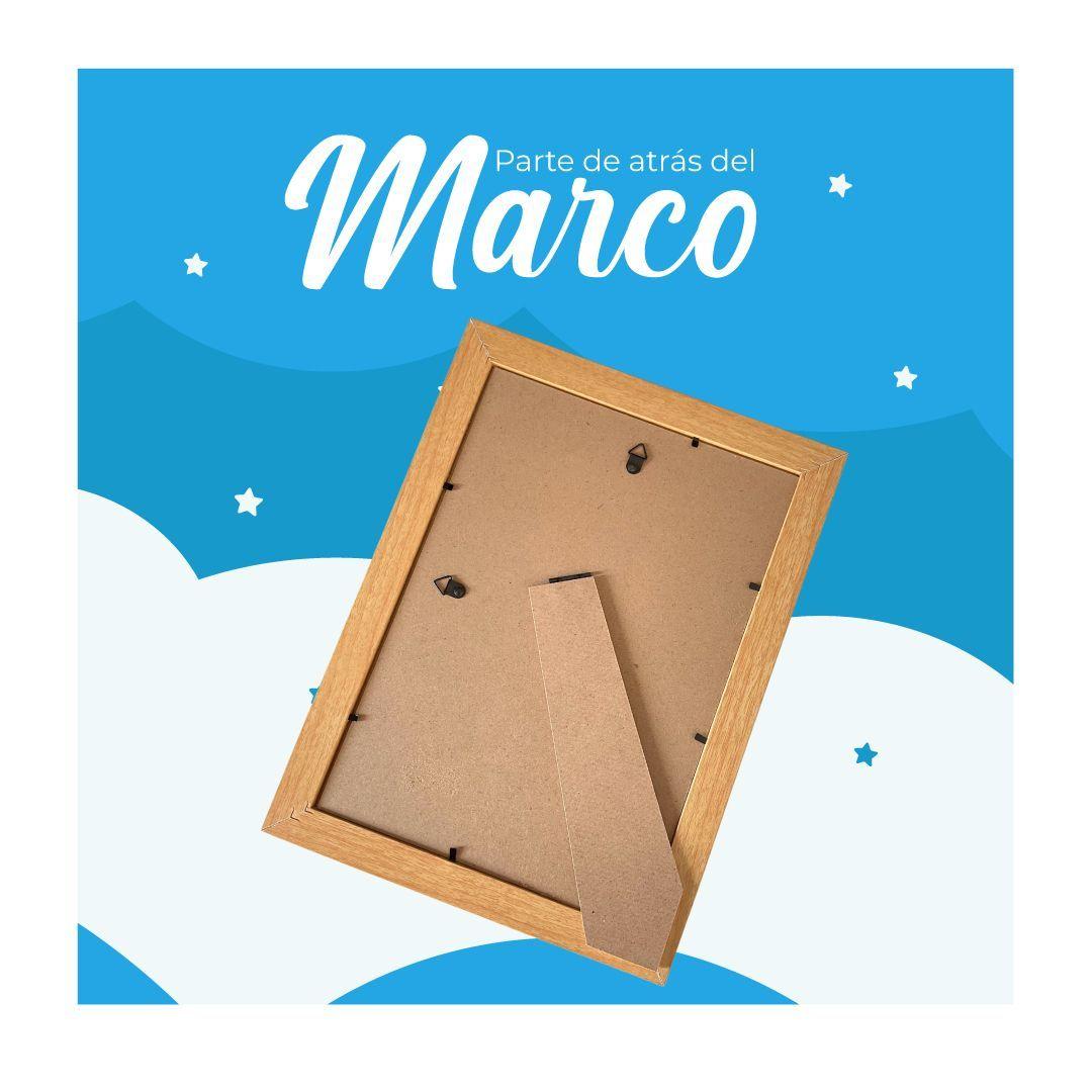 Cuadro Infantil Angelito Estrella Regalo De Bautizo-1
