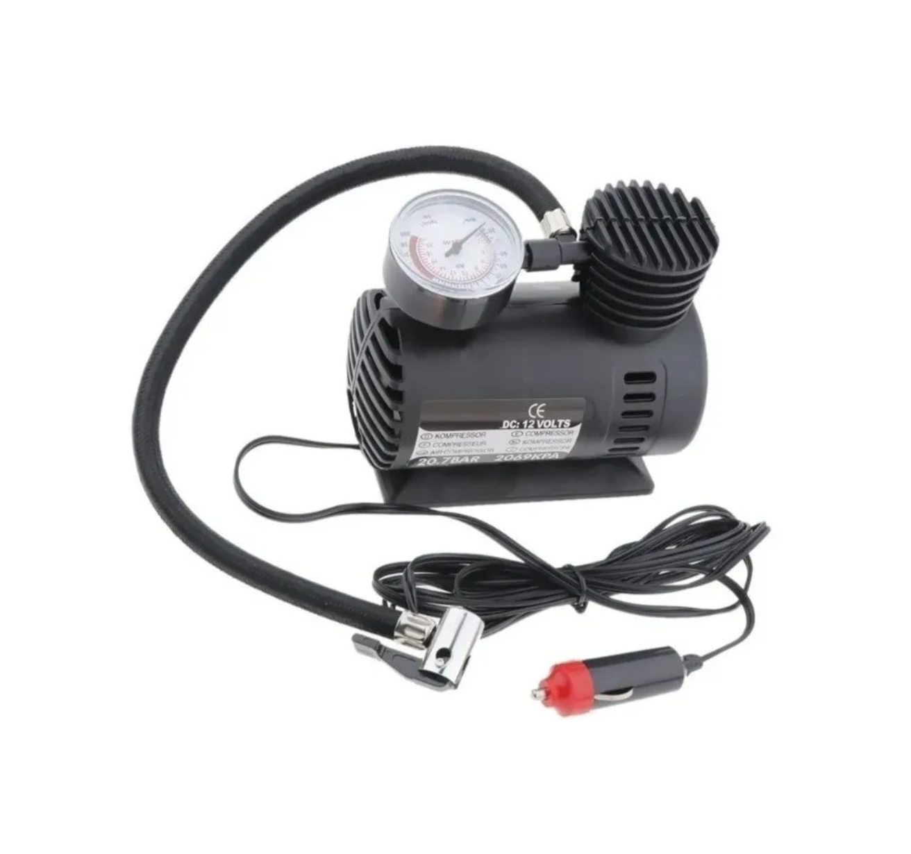 Mini Compresor Aire Auto Compresor De Aire Portatil 300psi-3