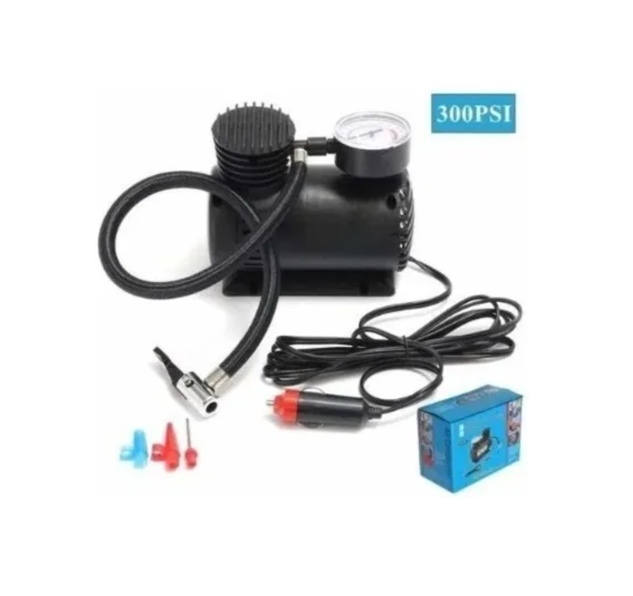 Mini Compresor Aire Auto Compresor De Aire Portatil 300psi-1