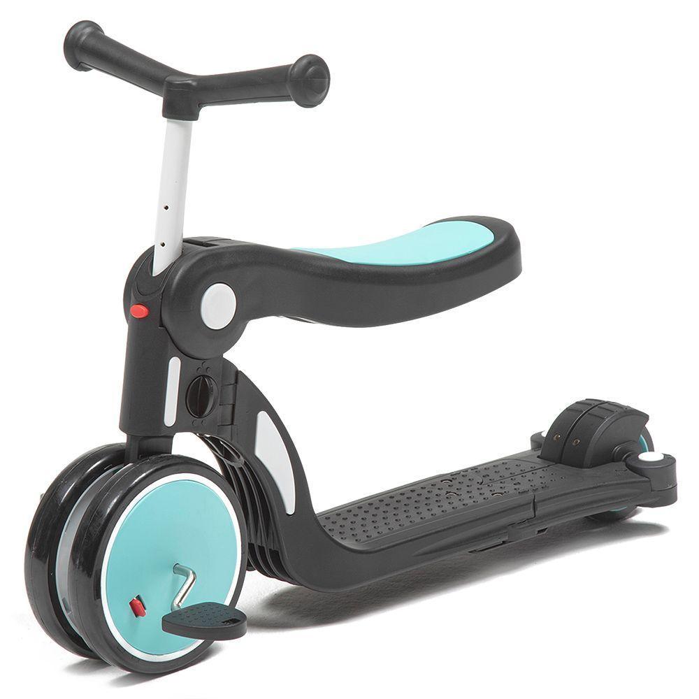 Scooter Monopatín Plegable Niño 5 en 1 – Azul-1