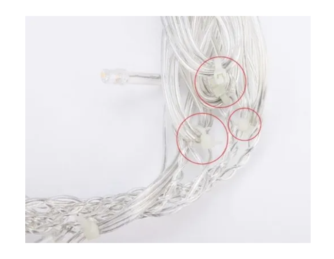 Guirnalda Navidad Usb Estrellas Lunas Cortina De Luces Led-4