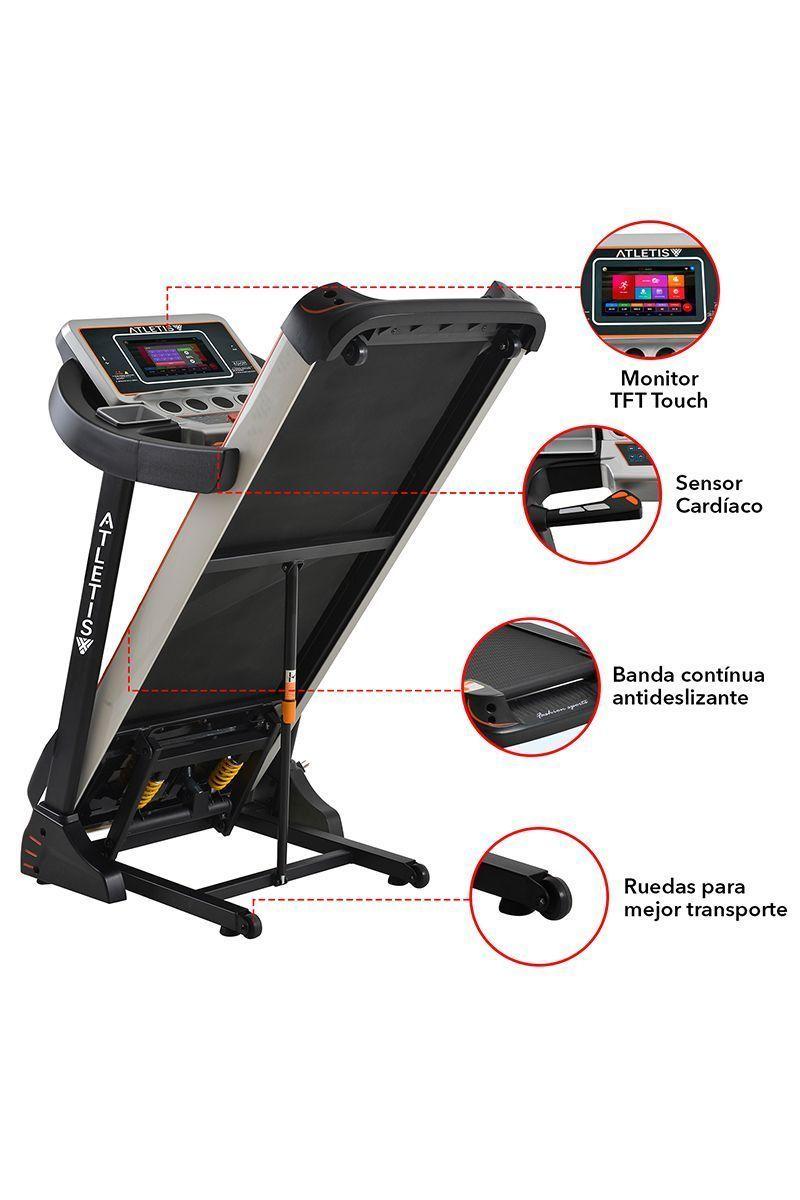 Trotadora Atletis Elite DS900 TFT 10" WIFI Negro-3