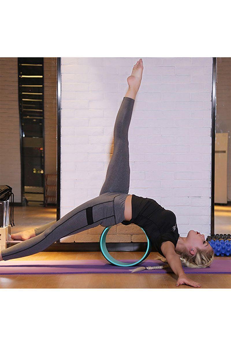 Rueda de Yoga Flexibilidad y Relajación Negro-5