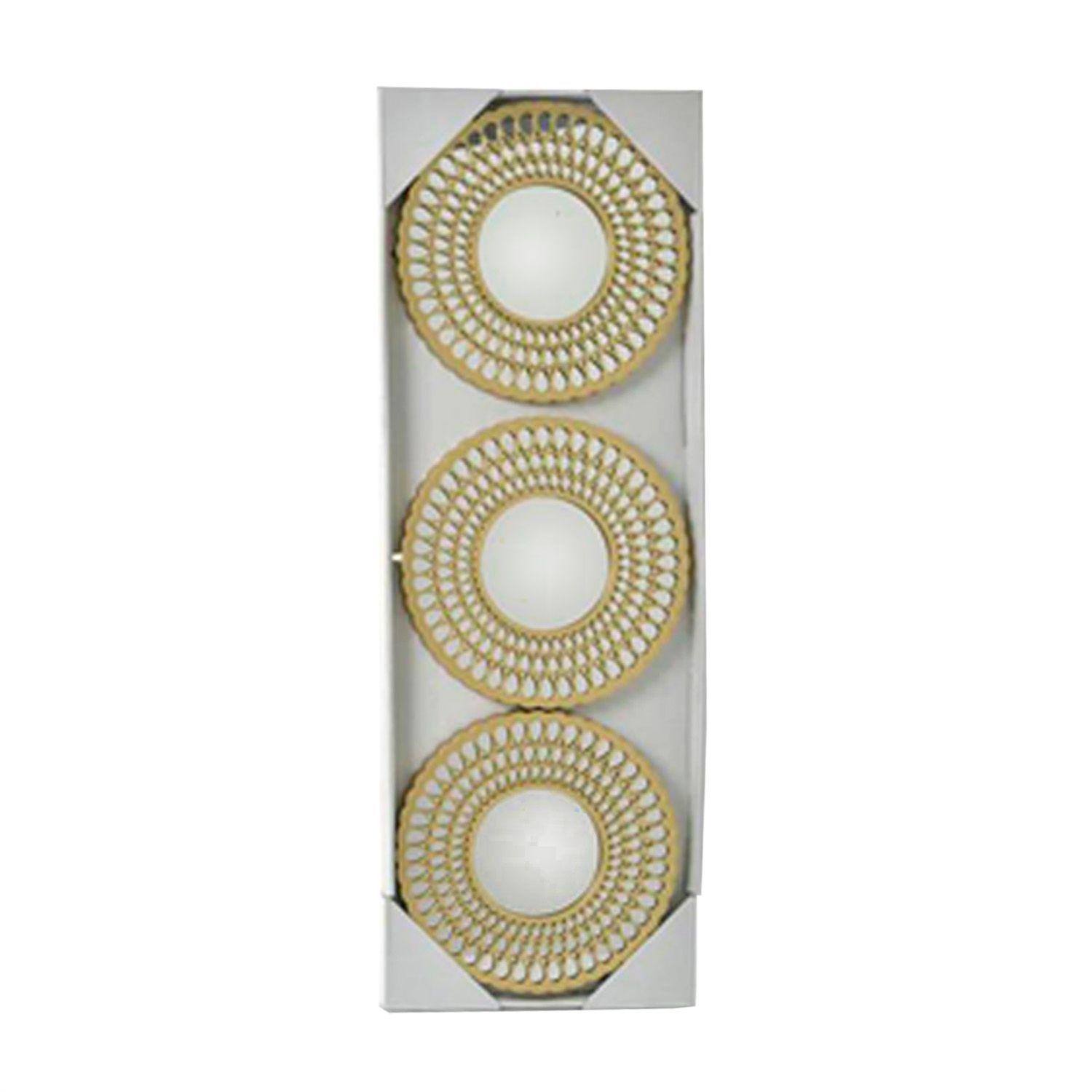 Set de Espejos Marrakech Gold 3 Piezas-2