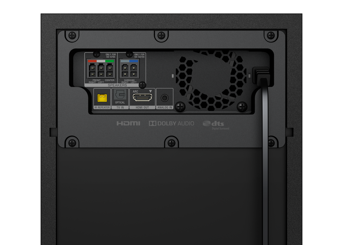 Barra de sonido para Teatro en Casa de 5.1 canales con tecnología Bluetooth-1