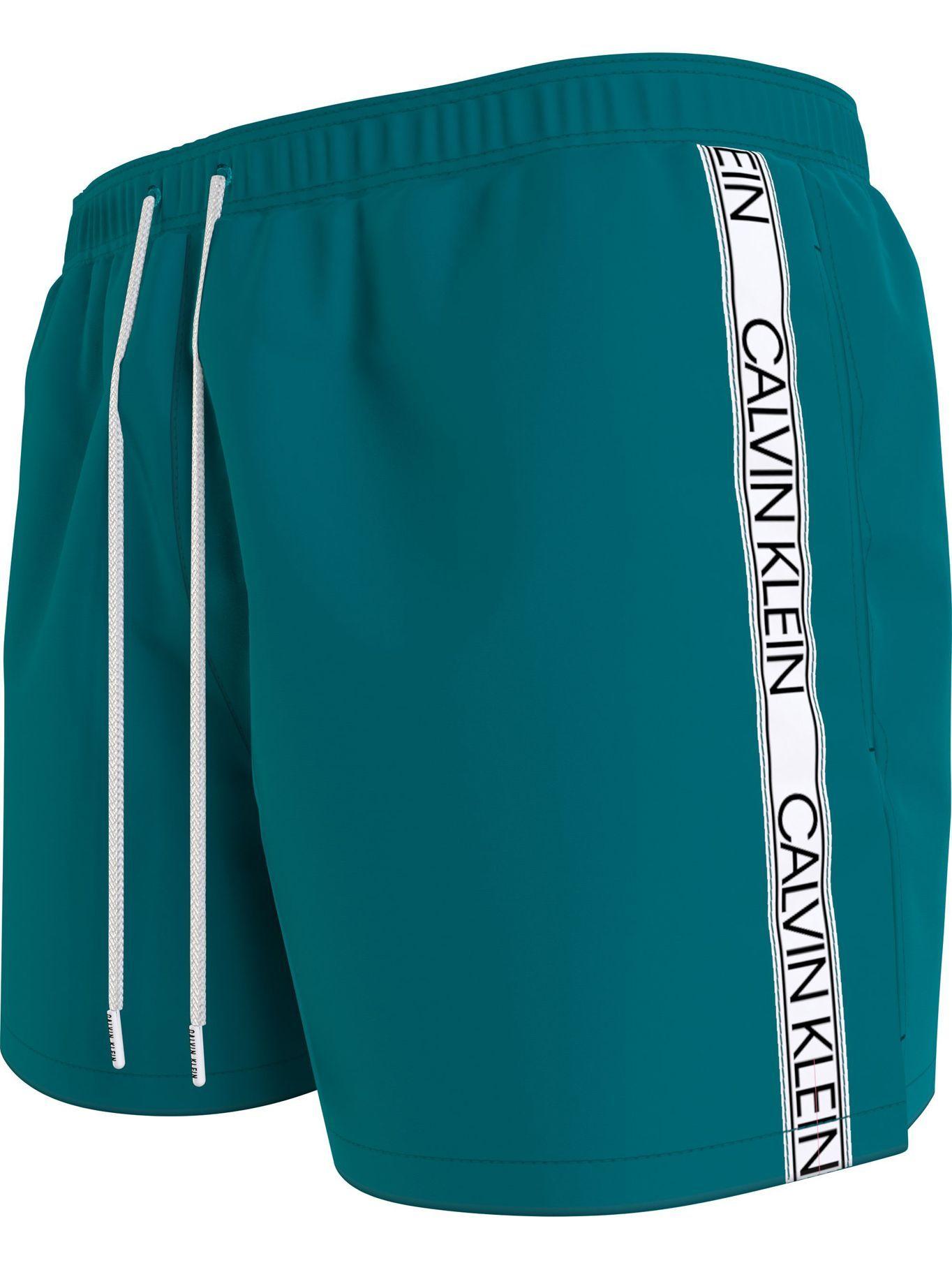 Traje de Baño Core Logo Verde Calvin Klein Hombre-3