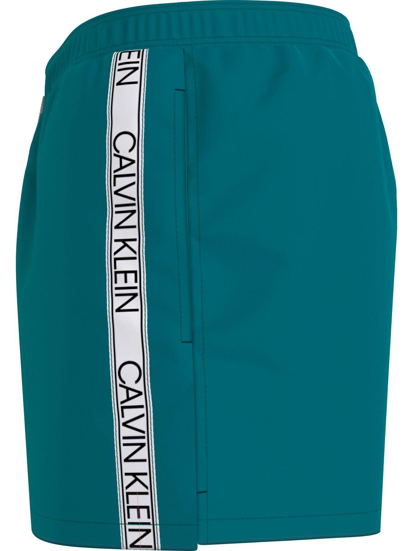 Traje de Baño Core Logo Verde Calvin Klein Hombre-2