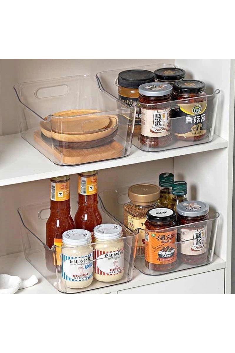 Organizador 3 Lt Clear Handle Transparente-5