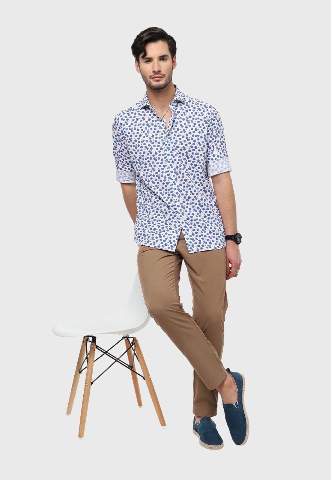 Camisa Italiana Print Arrow-3