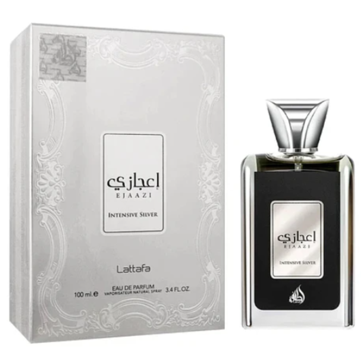 Ejaazi Intensive Silver 100Ml Unisex Lattafa Edp-0