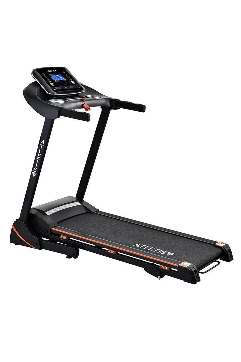 Trotadora Atletis Fit B8218 LCD5" MP3 USB Negro-0