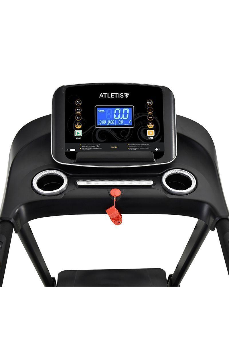 Trotadora Atletis Fit B8218 LCD5" MP3 USB Negro-5