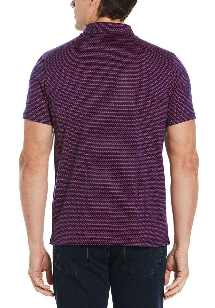 Polo ultra soft estampado geométrico-1