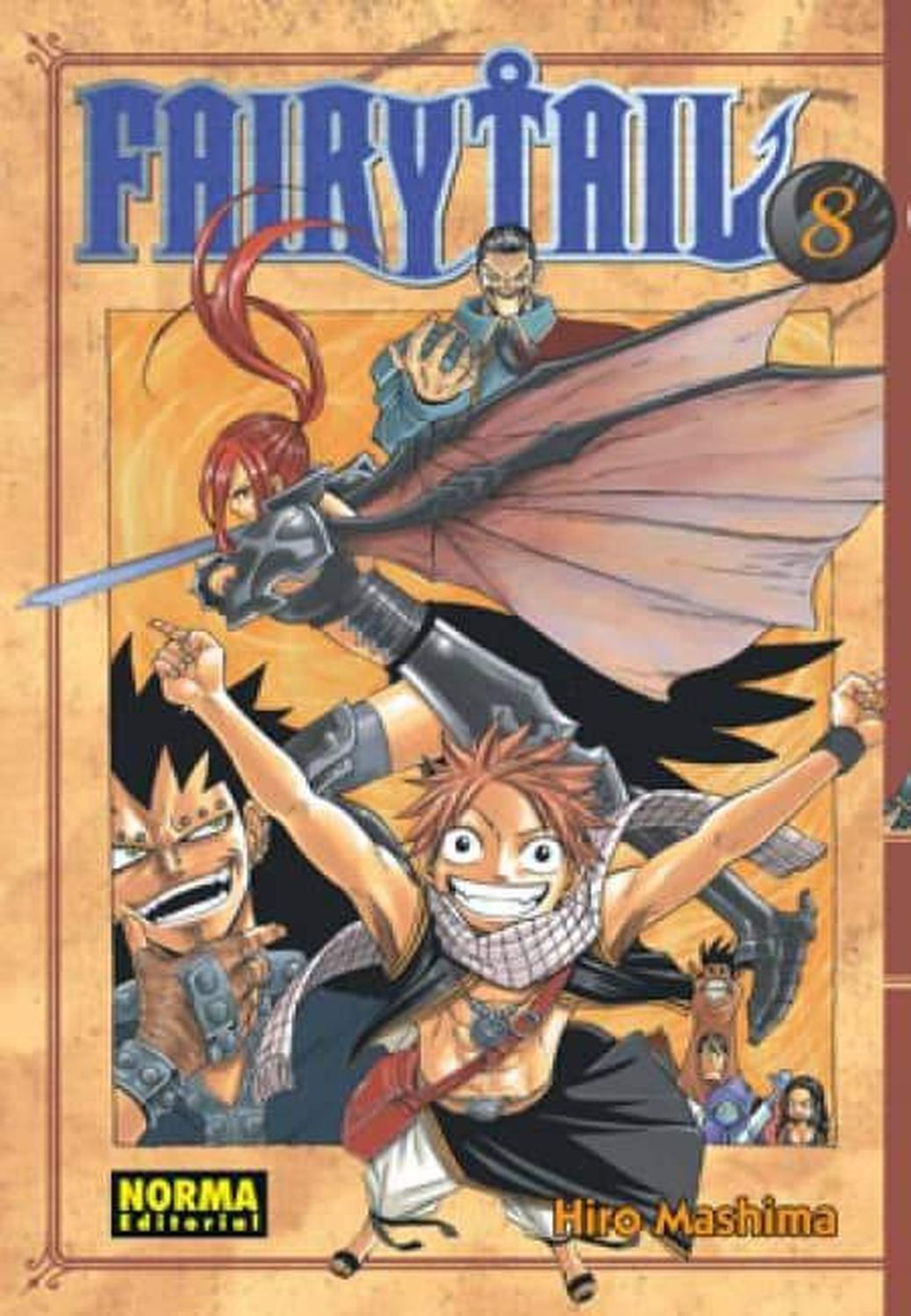 Manga Fairy Tail 08 - España-0