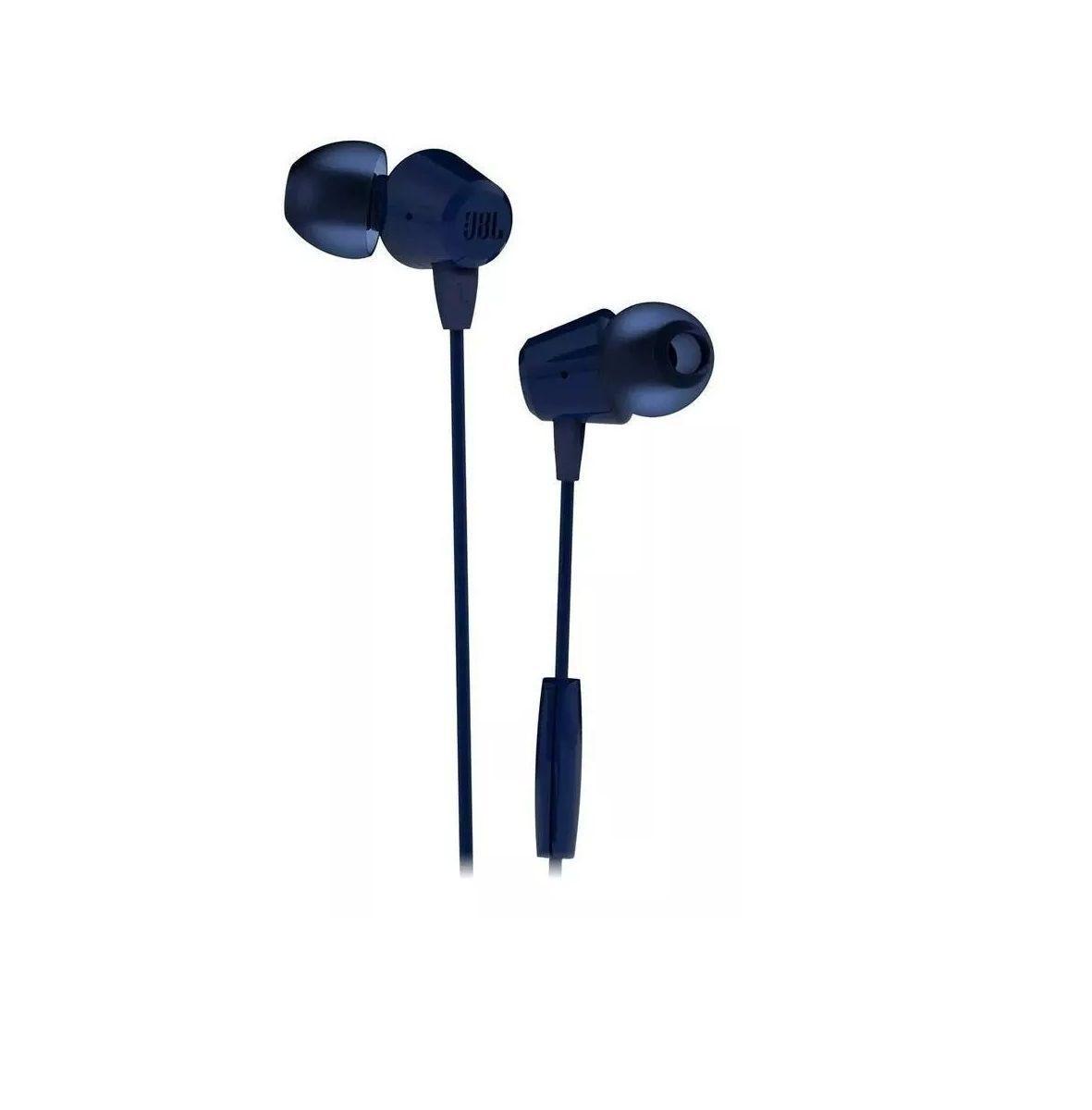 Audífonos in-ear JBL C50HI azul-0