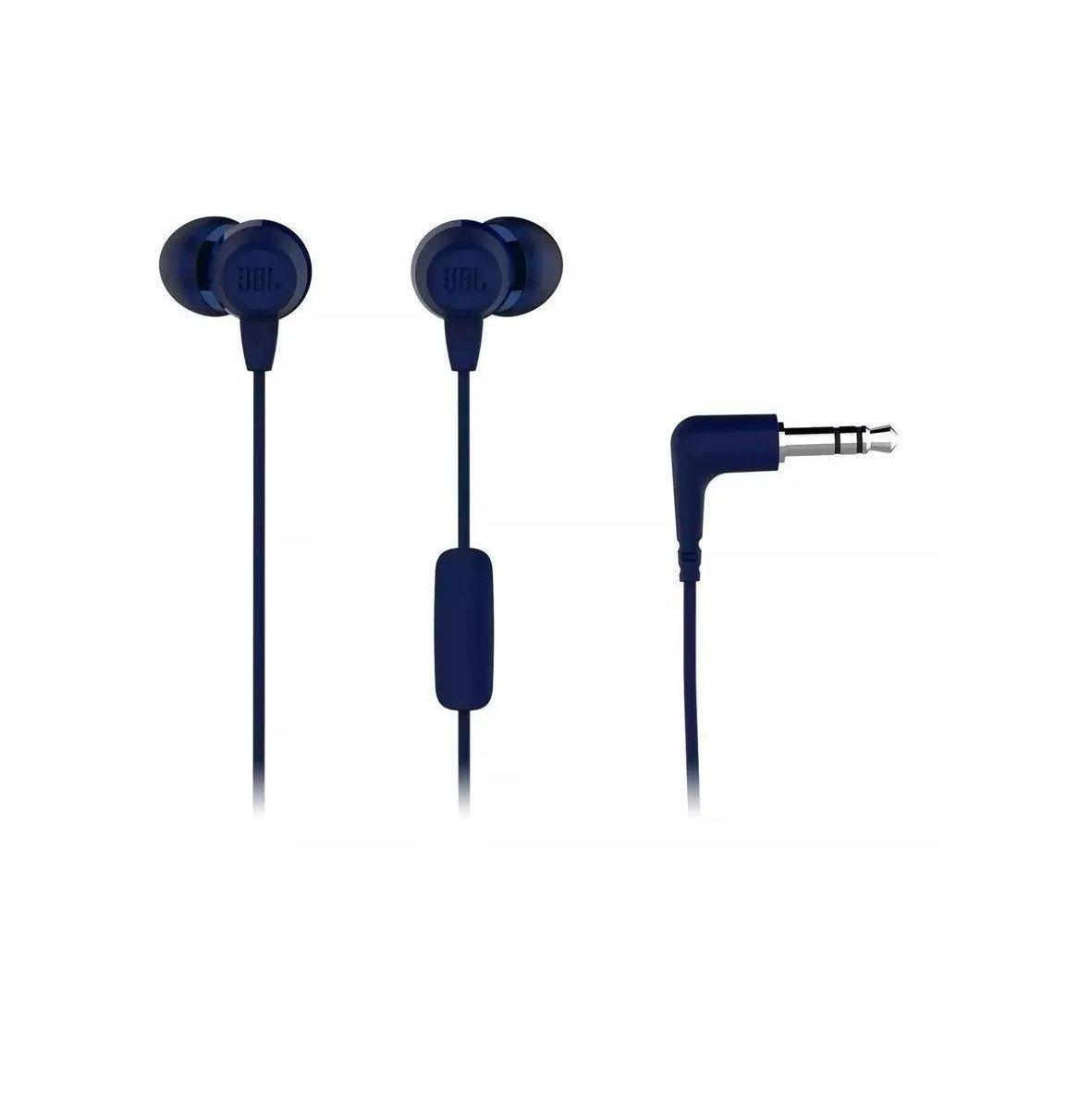 Audífonos in-ear JBL C50HI azul-1