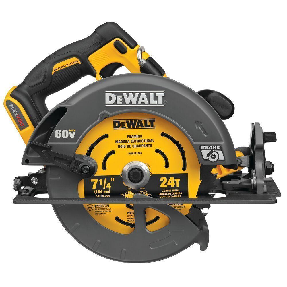 Sierra Circular 7-1/4" 60V Sin Batería  Dcs578B-B3  Dewalt-0