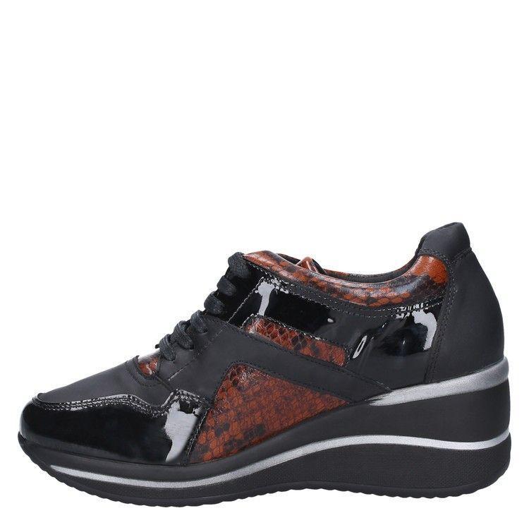 Zapatilla Casual Mujer Mingo - 4323 Negro-3