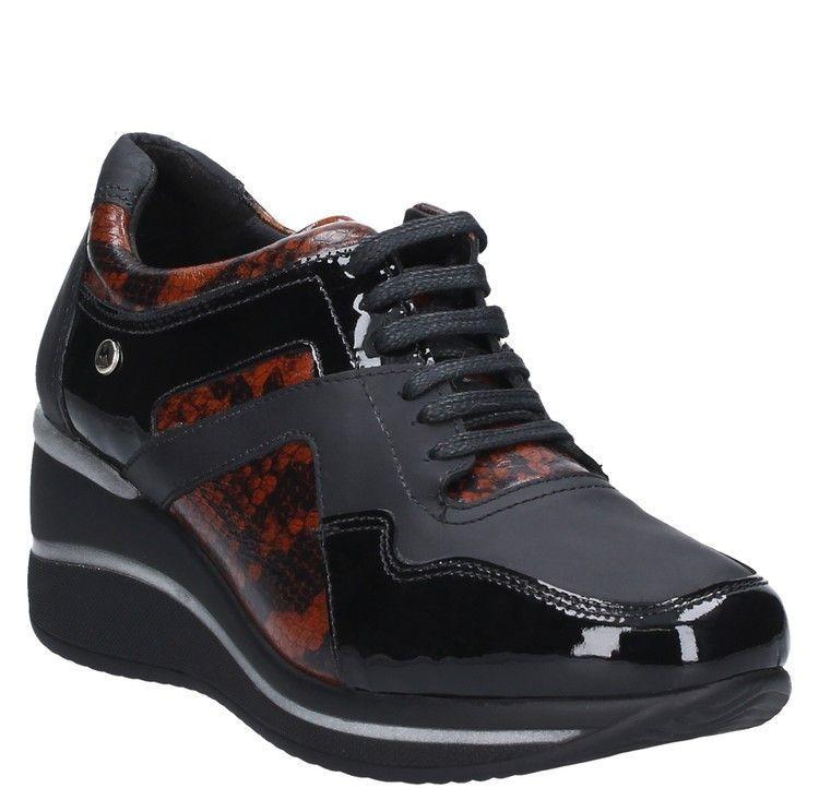Zapatilla Casual Mujer Mingo - 4323 Negro-0