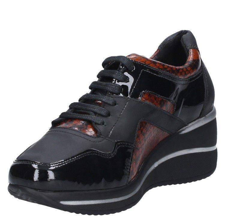 Zapatilla Casual Mujer Mingo - 4323 Negro-4