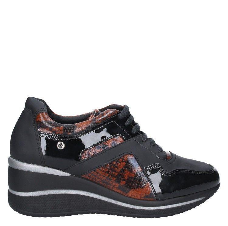 Zapatilla Casual Mujer Mingo - 4323 Negro-1