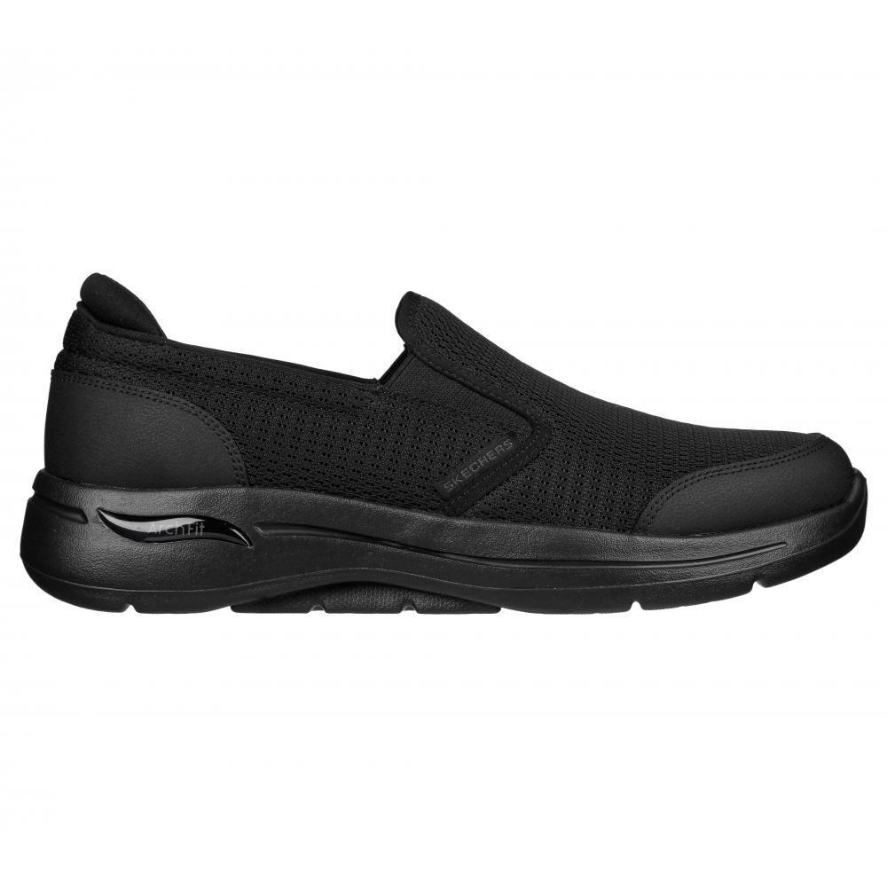 Zapatilla Hombre Go Walk Arch Fit R Negro Skechers-4