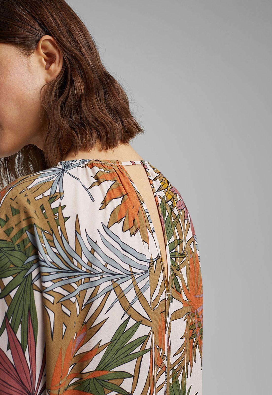 Blusa Manga Corta Estampada Esprit-2