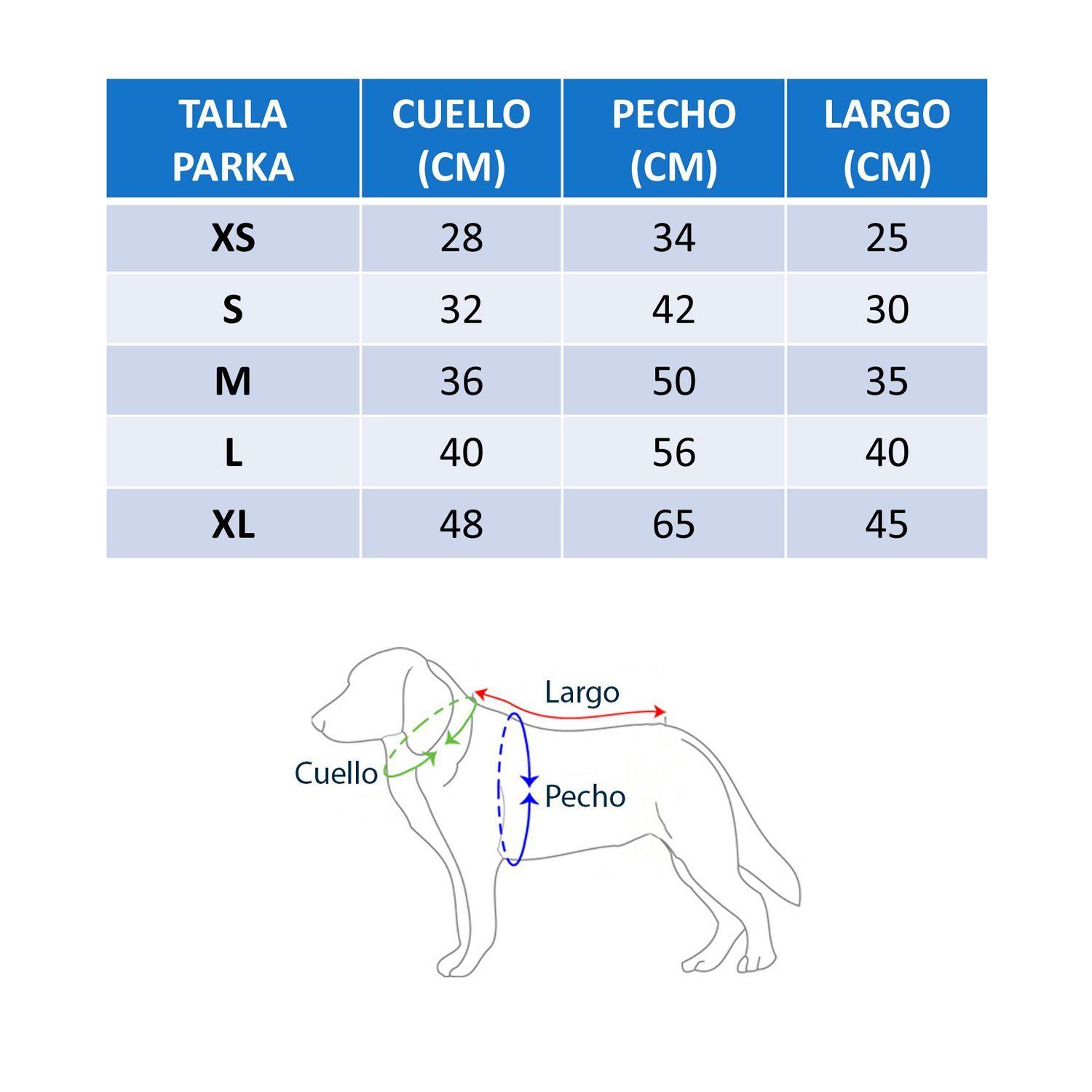 Parka Soft Azulino talla S-2