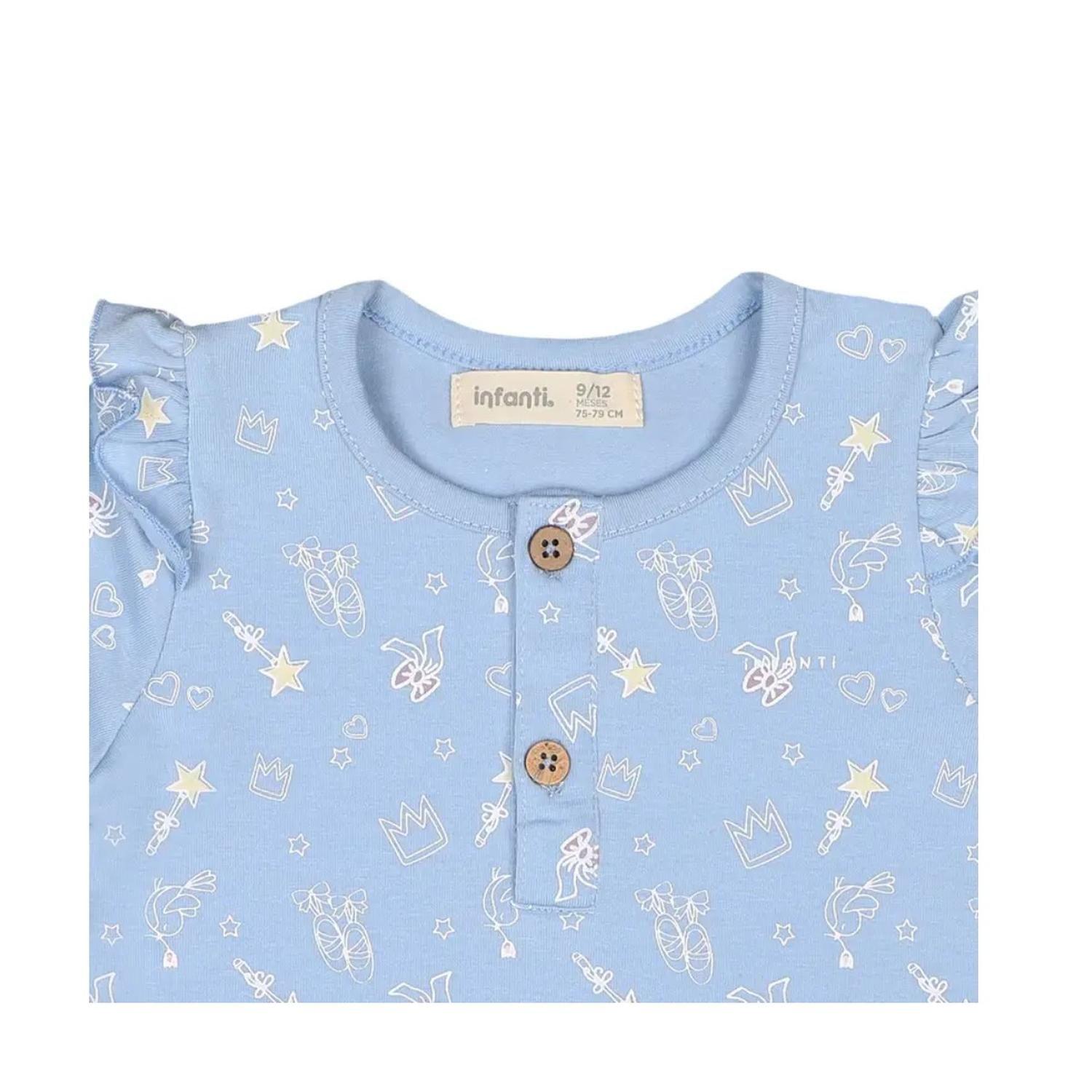 Bipack Poleras Manga Larga Bailarinas Niña 6-9 meses blanco-5