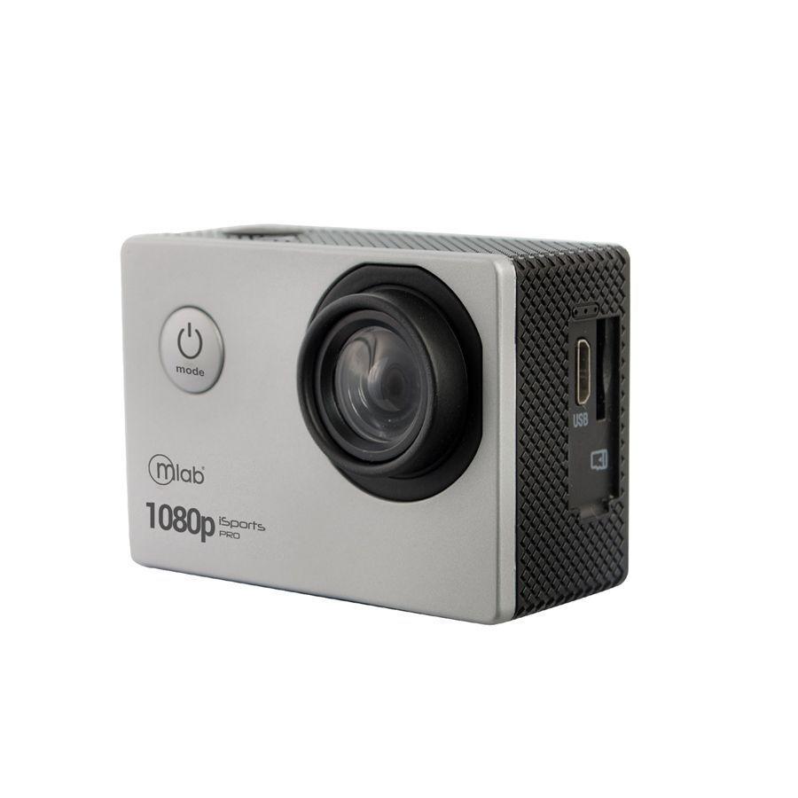 Cámara Sports Pro Gris 1080P Captura tus aventuras con la mejor calidad de imagen-0