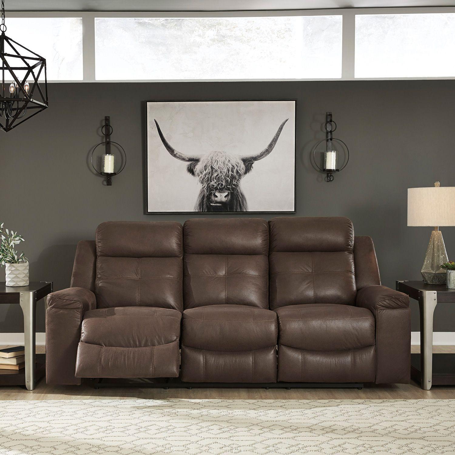 Sofá reclinable 3 cuerpos Jesolo coffee-1