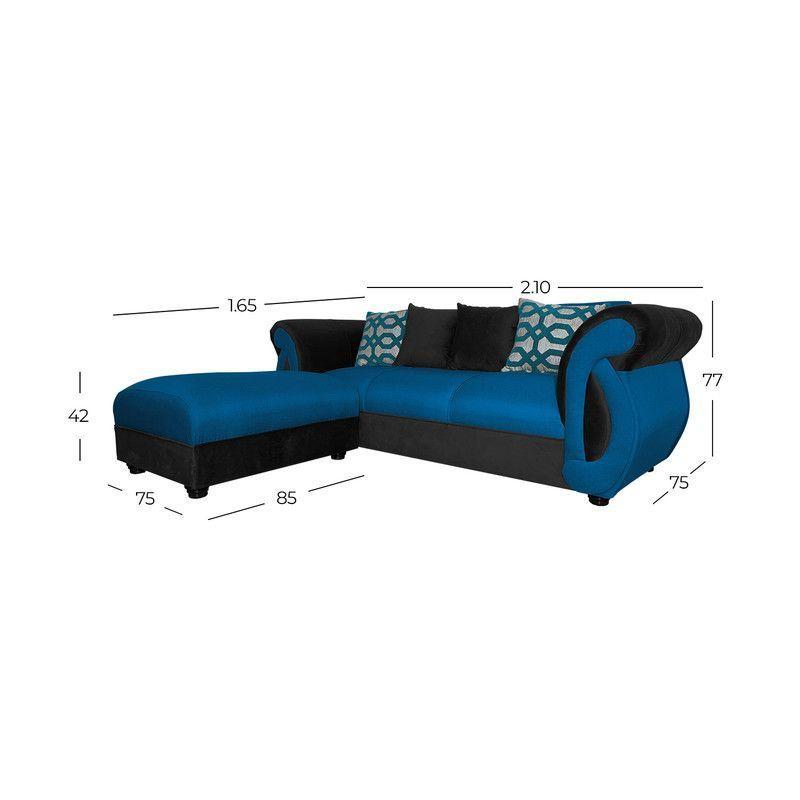 Seccional New Dominga Azul 3 Cuerpos-3