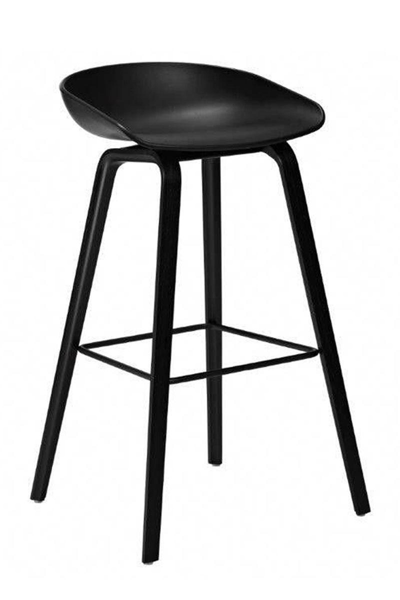 Piso Bar Taburete Estilo Nórdico PP Base Metal-0