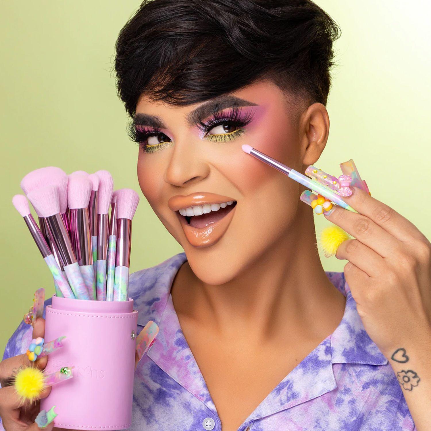 Set Paleta That's So Rad + 12 Brochas Maquillaje No Bad Days Beauty Creations-6