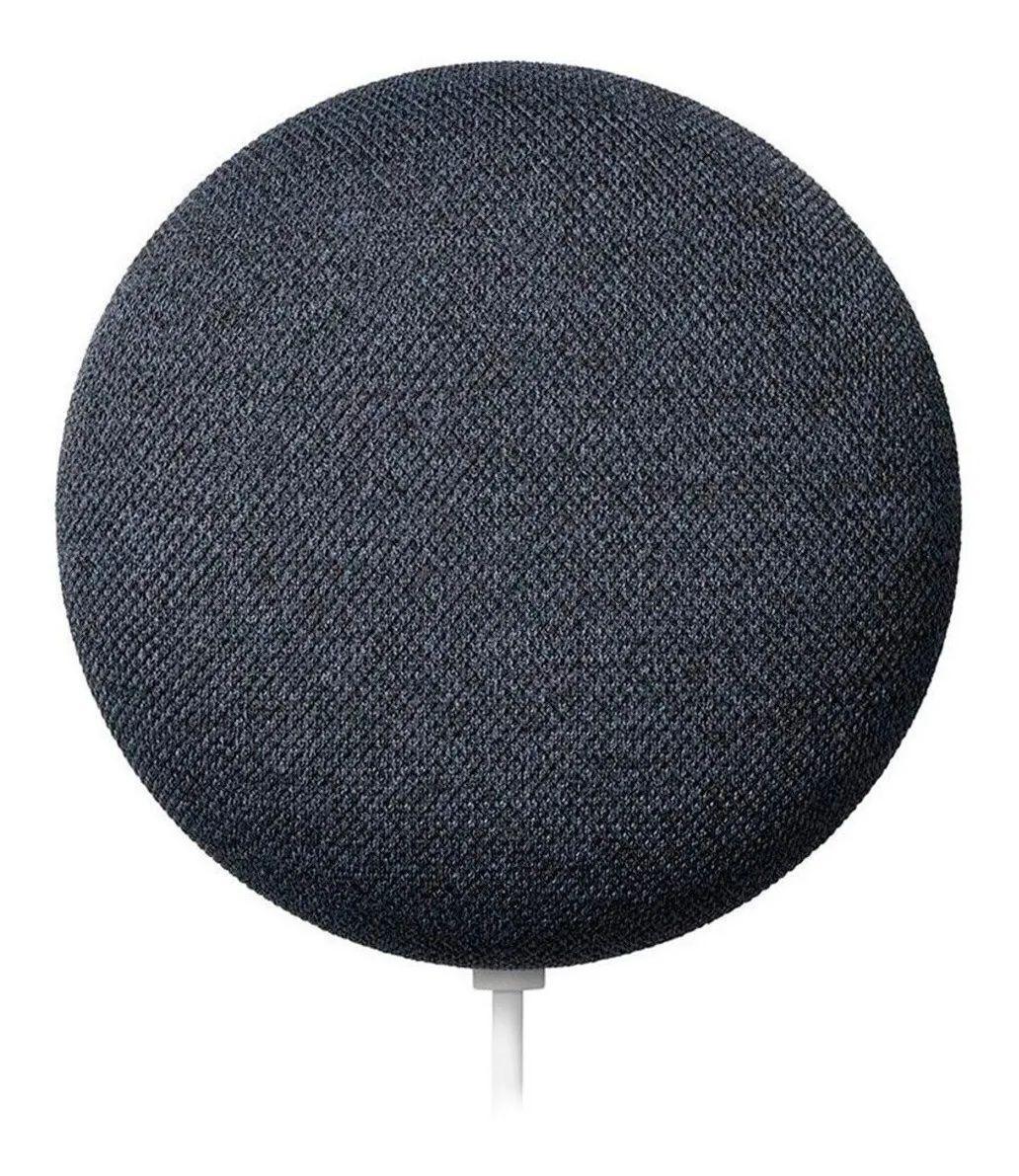 Google Nest Mini 2nd Gen con asistente virtual Google Assistant charcoal 110V/220V-3