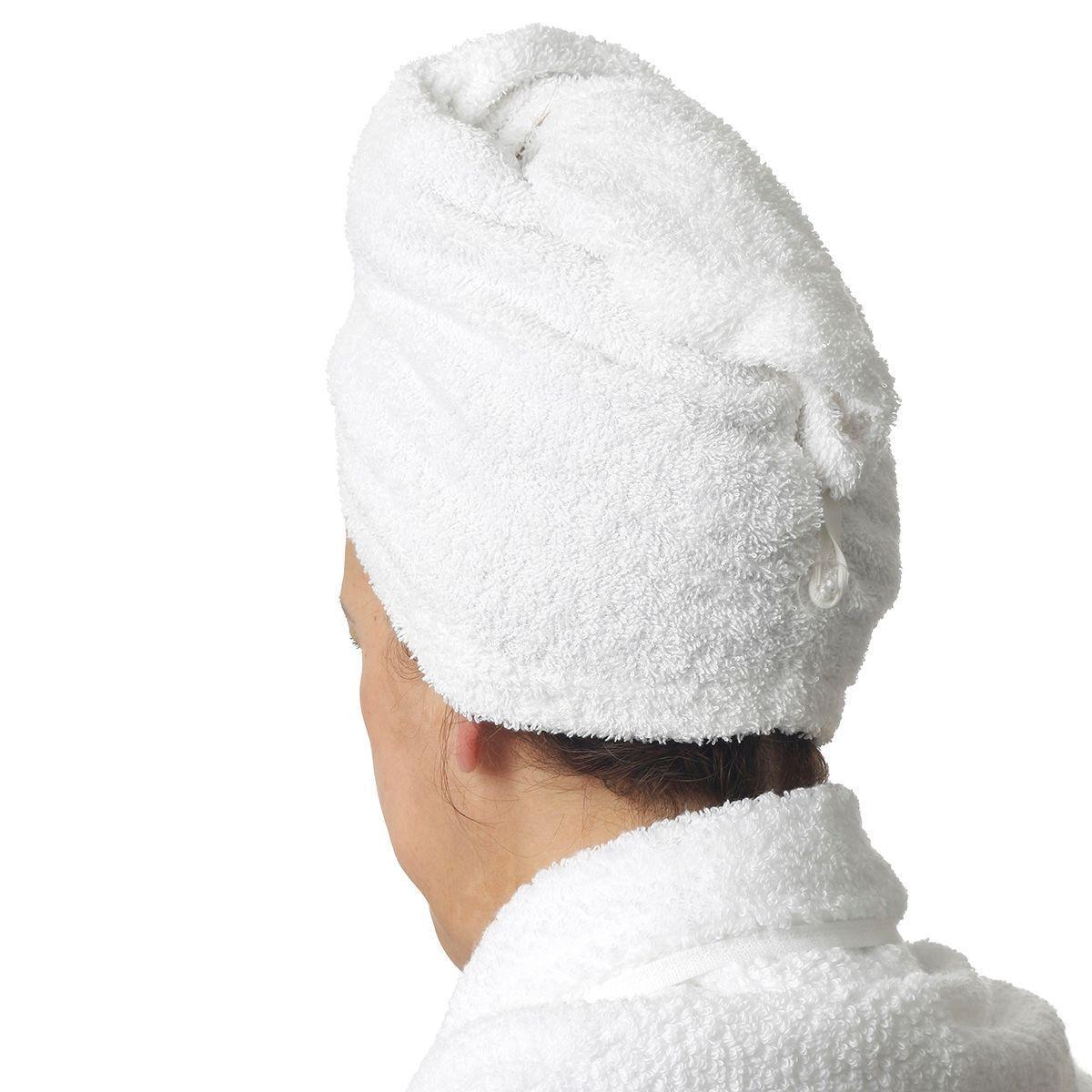 Toalla Turbante Classica 30x65 - Blanco - 420gr-0