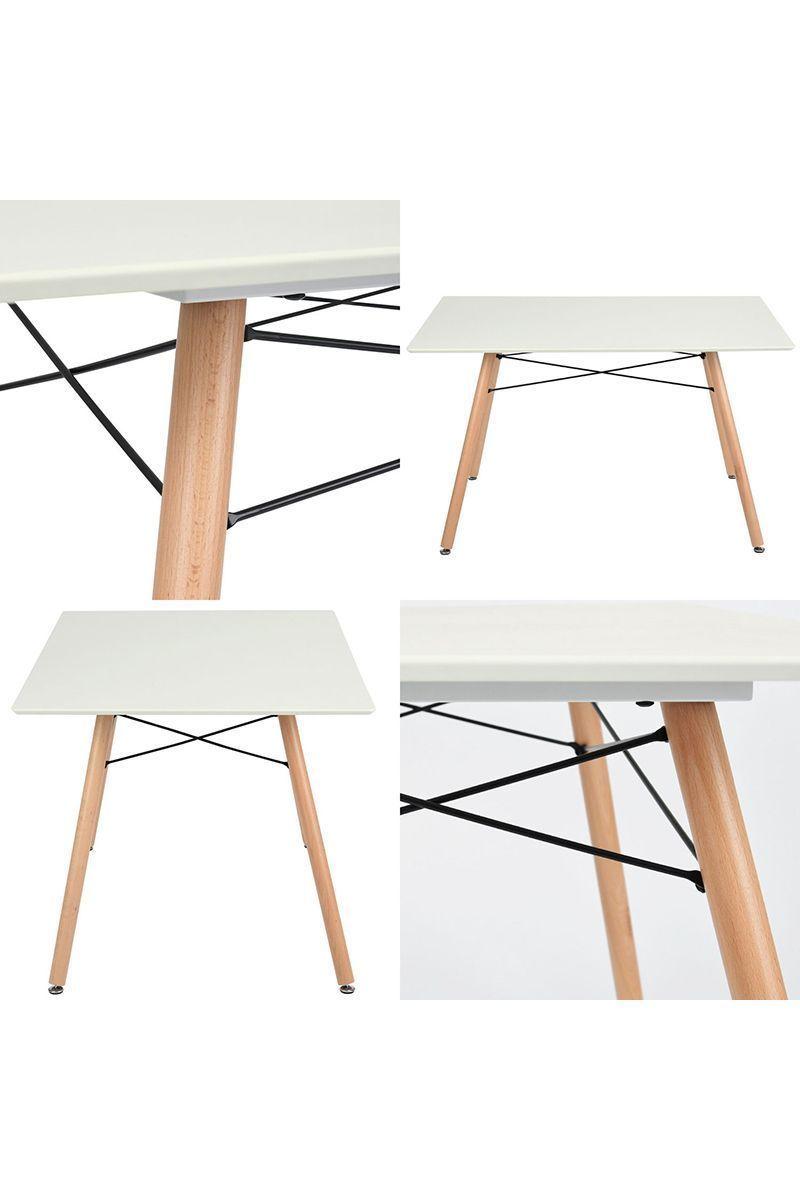 Mesa Eames Estilo Nórdico Blanca-3