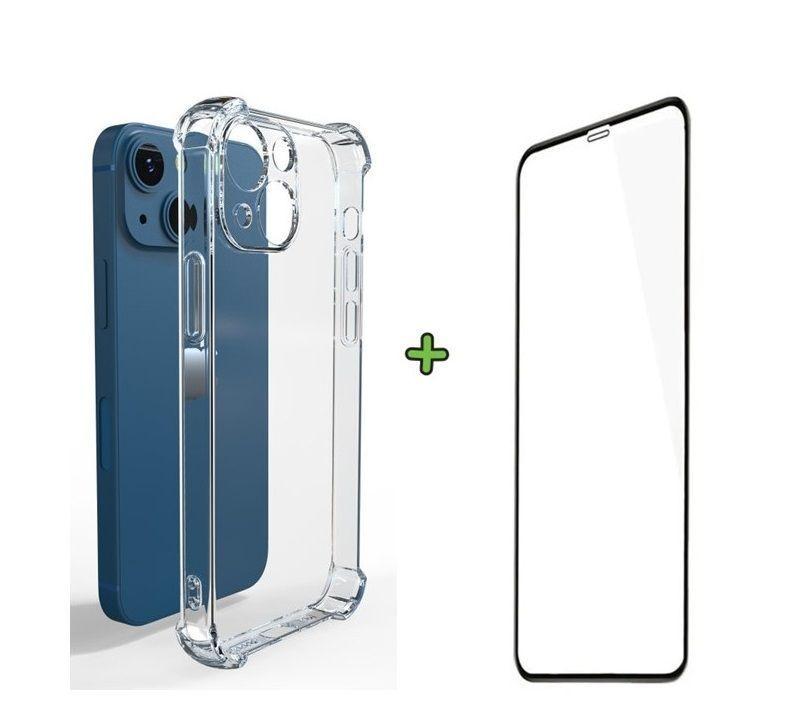 Carcasa Anti Golpes + Lamina Para iPhone 13 Mini-0