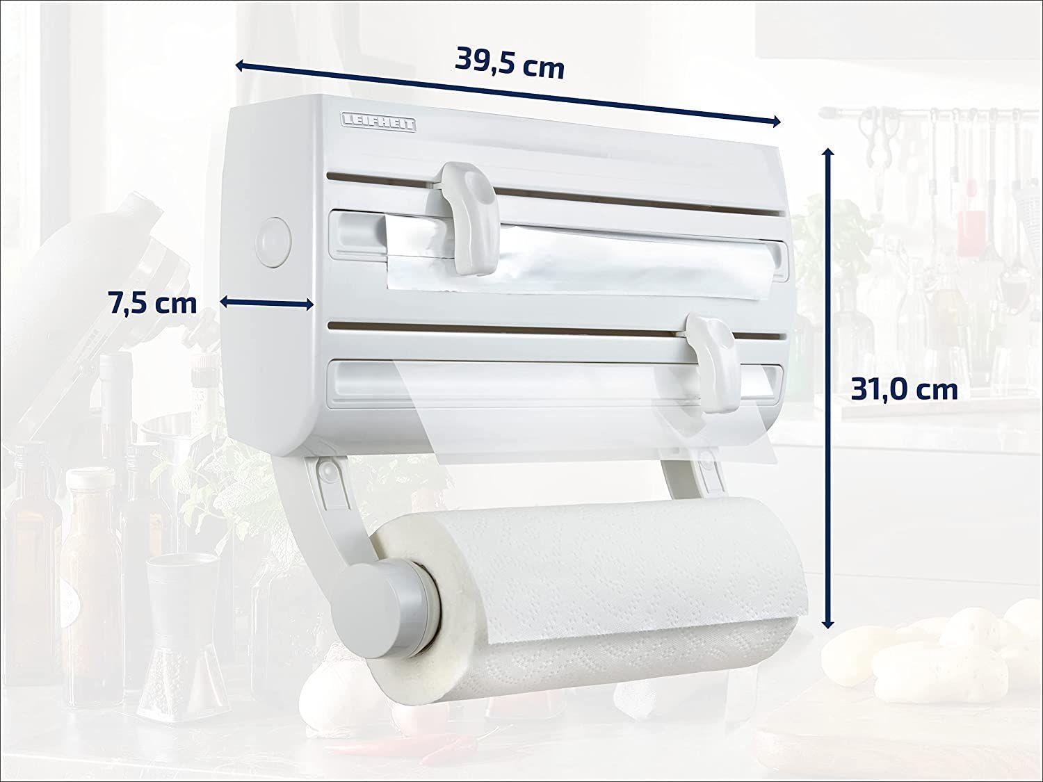 Portarollos de pared blanco Leifheit -3
