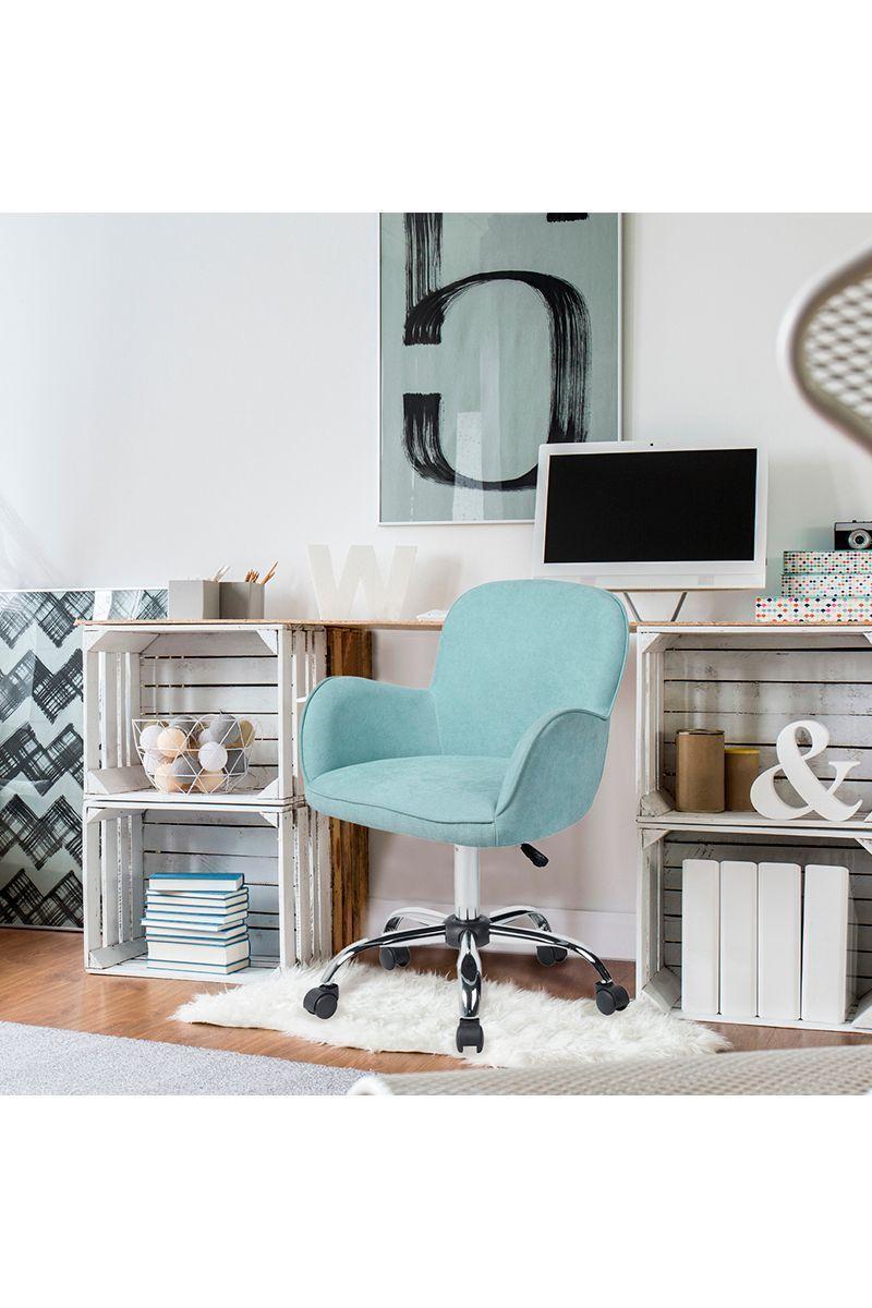 Silla de Escritorio Sherpa II Celeste-5