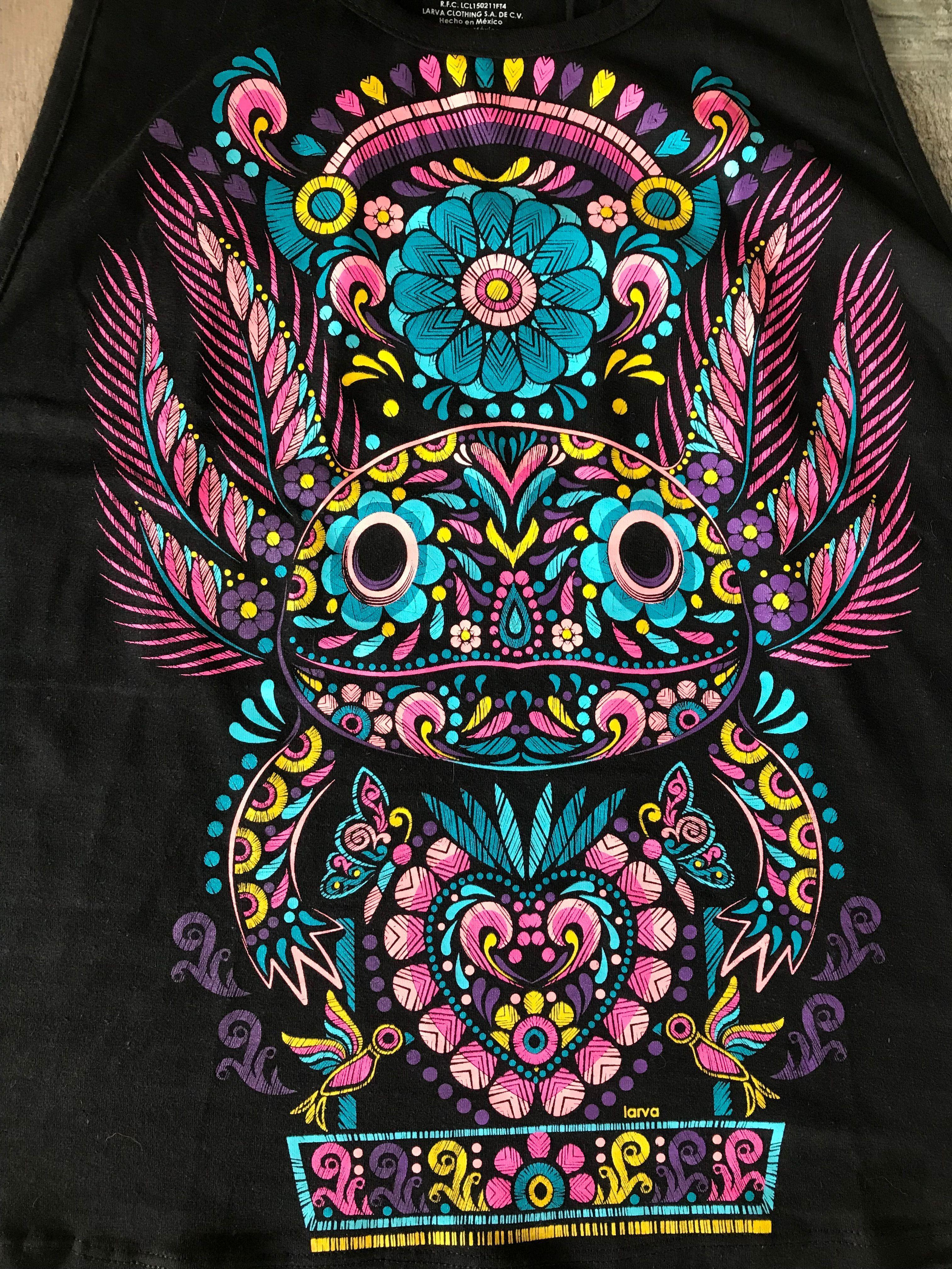 polera mexicana diseño étnico-1
