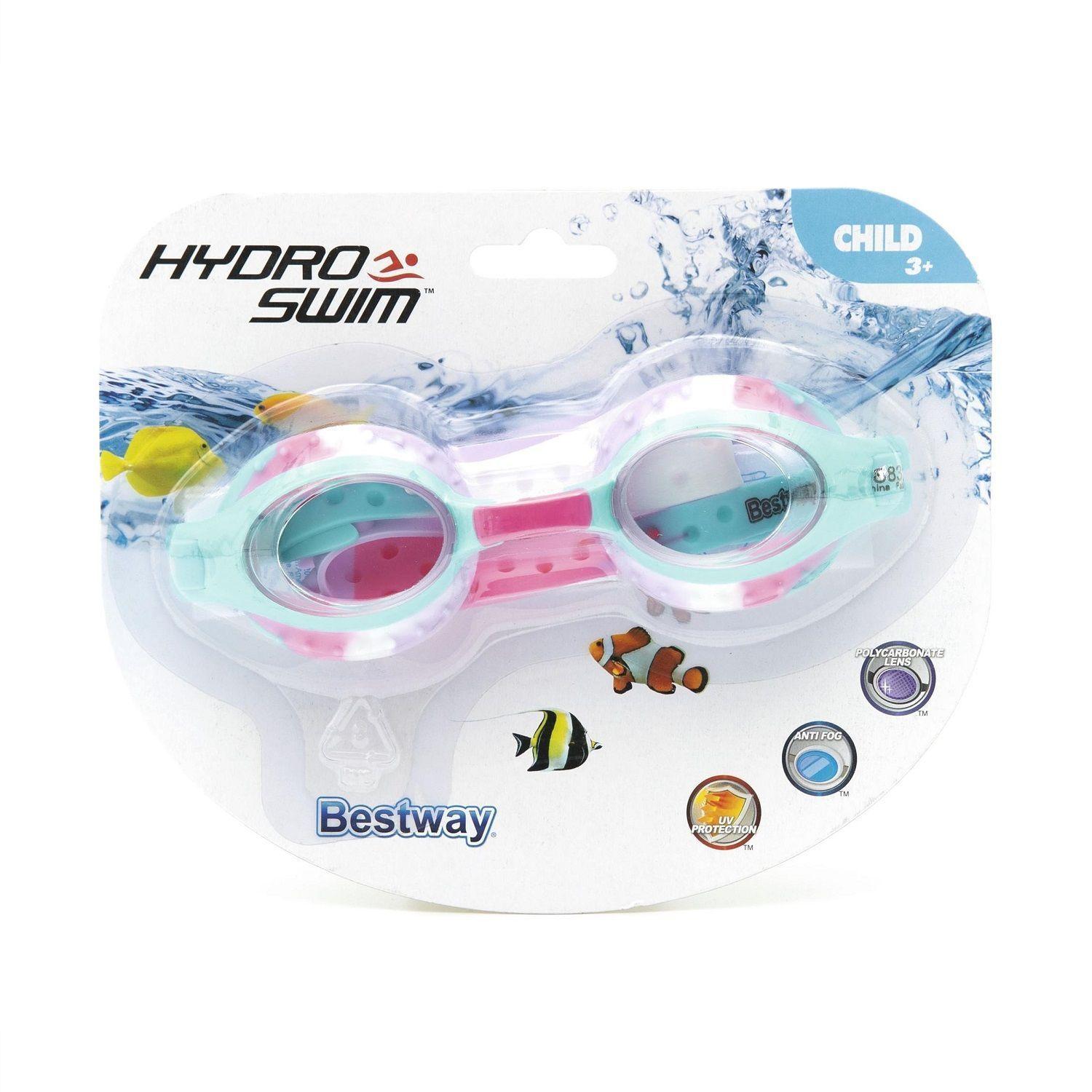 Lentes Agua Niños +3 Años / Swirl Goggles Rosado-4