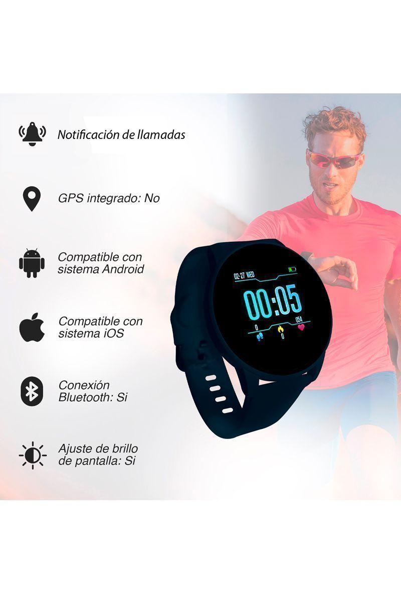 Reloj Inteligente Smartwatch ZN169 Azul-36