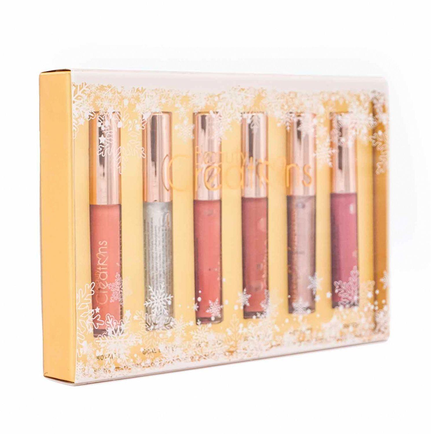 Set 6 Labiales Holiday "Ultra Dazzle Lipglosses" Vol.1 Beauty Creations-1