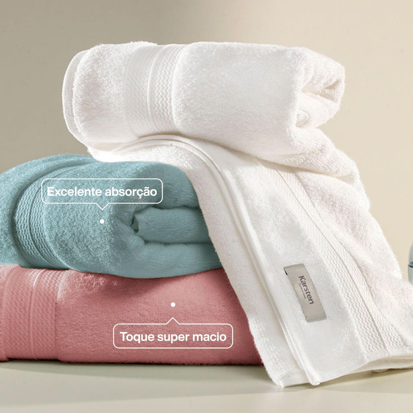 Toalla de baño Karsten Primore 400gr 70 x 140 cm Rosa-2