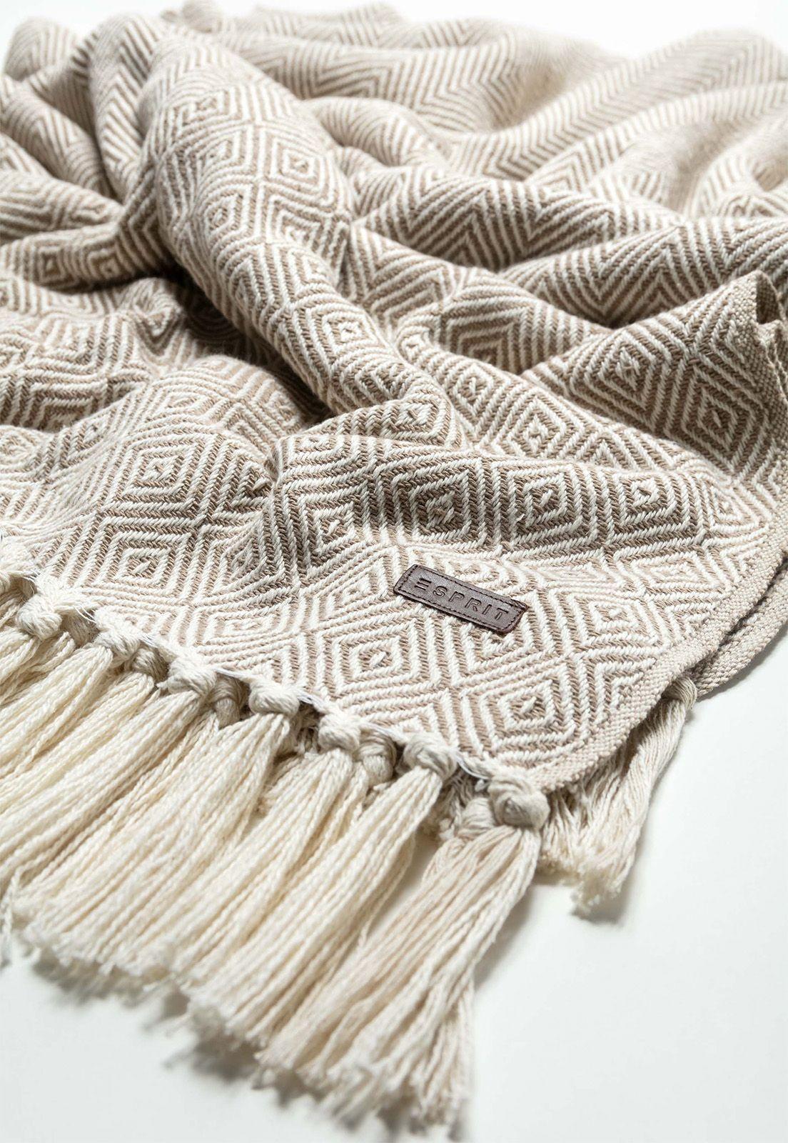 Manta Espiga 130 x 160 cm. Esprit-1