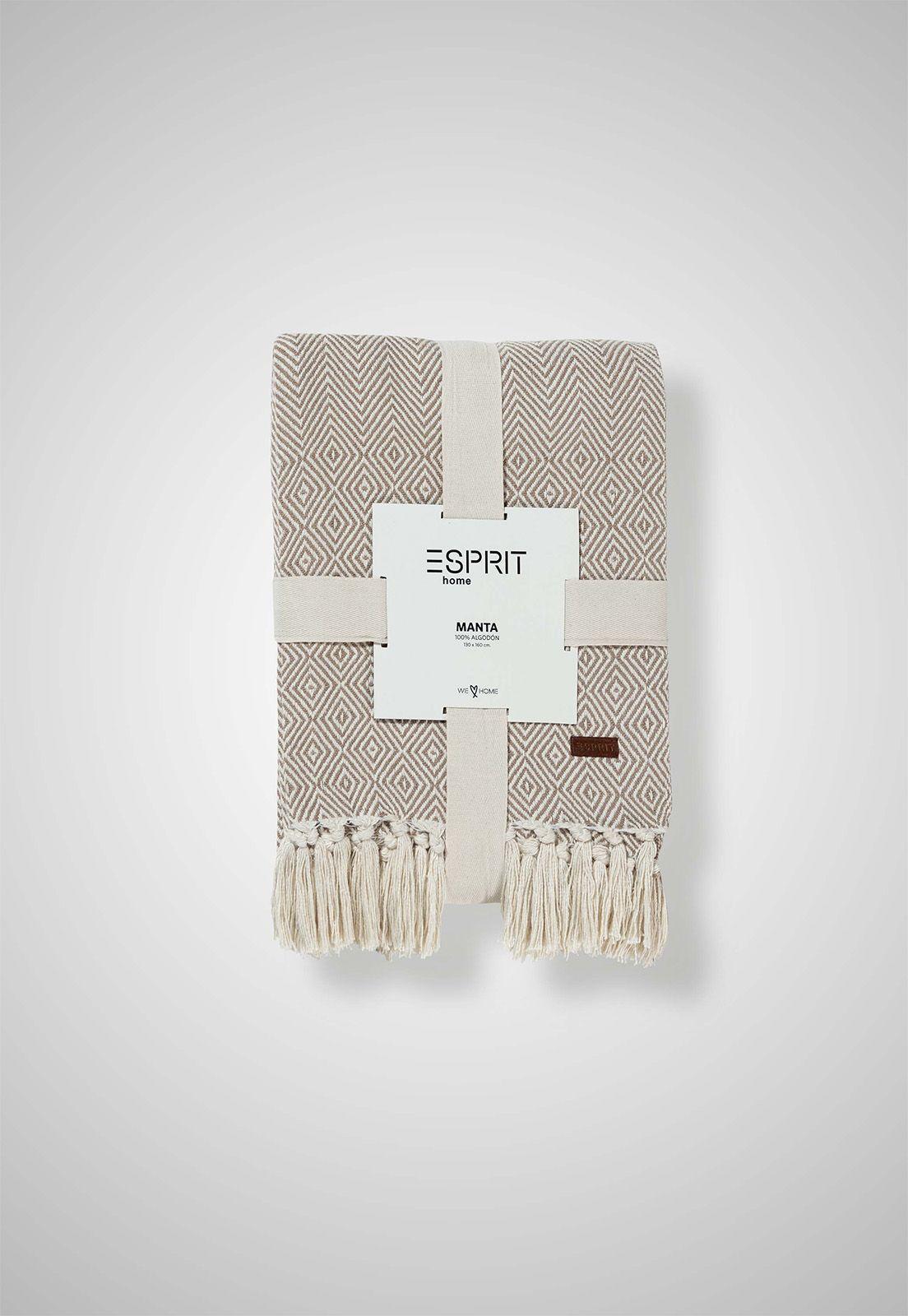 Manta Espiga 130 x 160 cm. Esprit-3