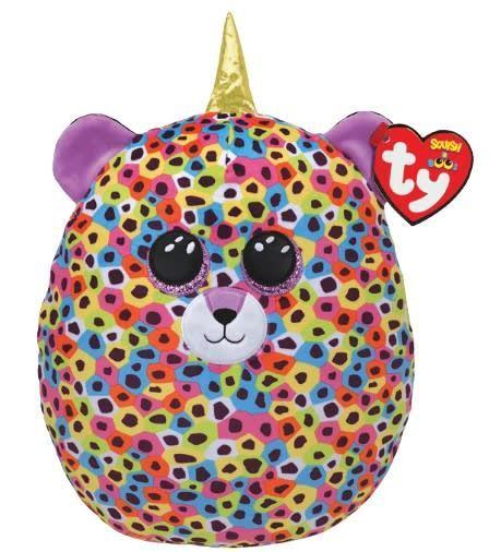 TY SQUISH-A-BOOS GISELLE BÚHO ARCOIRIS LARGE-0