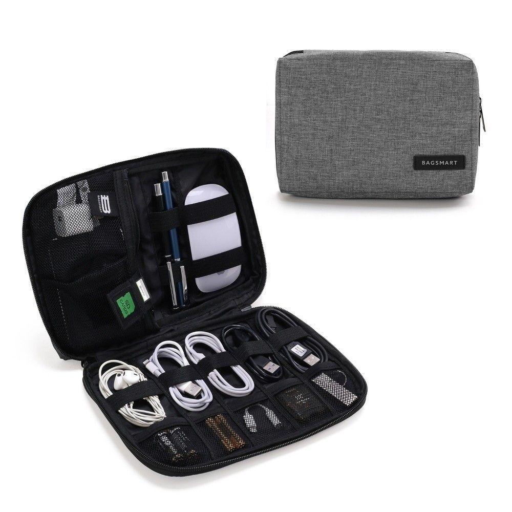 Bagsmart Organizador Electrónico Pomona de Viaje Gris-2